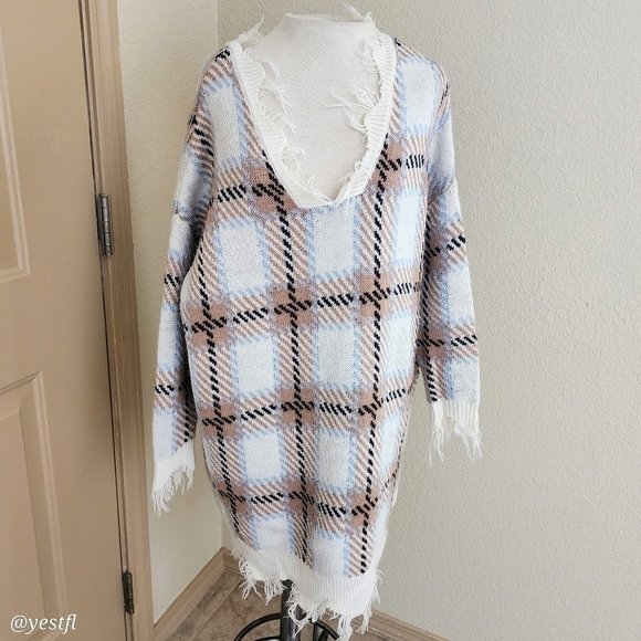 Just Polly chunky oversized sweater M - Picture 3 of 6